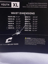 Load image into Gallery viewer, Champro Baseball Pants Youth Extra Large White Triple Crown 2.0 Open Bottom