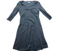 Load image into Gallery viewer, Toad & Co Dress Womens Medium A-Lined V-Neck Long Sleeve Casual Midi Ladies