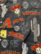 Load image into Gallery viewer, Arizona Diamondbacks Shirt Adult Extra Large Button Up AOP Baseball MLB Mens
