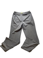 Load image into Gallery viewer, Sigrid Olsen Pants Womens 12 (33x31) Gray Straight Leg Trouser Spandex Dress