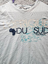 Load image into Gallery viewer, Rocawear Shirt Adult 3X 3XL Light Blue Transport Map Streetwear Crew Neck Mens