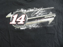 Load image into Gallery viewer, Clint Bowyer Shirt Womens 2XL XXL Black #14 Stewart Haas Racing NASCAR 2 Sided