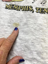 Load image into Gallery viewer, VTG Libertyland Shirt Womens Large Gray Memphis Tennesse Horseback Riding 90s