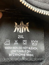 Load image into Gallery viewer, Militant Mentality Sweatshirt Adult 2XL Black Zip Up Hoodie Money Power Mens NWT