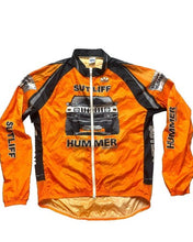 Load image into Gallery viewer, Voler Jersey Adult 3XL Orange Black Zip Up Cycling Biking Sutliff Hummer USA Men