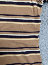 Load image into Gallery viewer, Duck Head Shirt Adult Medium Navy Brown Preppy Pocket Casual Golf Polo Mens