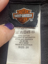 Load image into Gallery viewer, Harley Davidson Shirt Womens 2X Black Daytona Beach Biketoberfest Plus Ladies