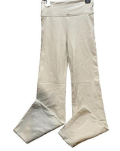 Load image into Gallery viewer, CRZ Yoga Pants Womens Medium White Stretch Flare Leggings Gym Athletic Lady NWT