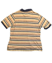 Load image into Gallery viewer, Duck Head Shirt Adult Medium Navy Brown Preppy Pocket Casual Golf Polo Mens