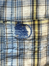 Load image into Gallery viewer, GH Bass Co Shirt Adult Extra Large Blue Plaid Button Up Oversized Casual Mens
