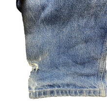 Load image into Gallery viewer, PINTAX Jeans Womens XXXS 3XS (28x27) Blue Denim Ripped Hip Hop Baggy Carpenter
