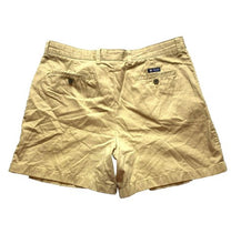 Load image into Gallery viewer, Chaps Shorts Adult 36 Khaki Pleated Chino Golf Outdoor 6" Inseam Sporty Mens