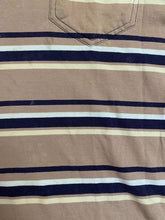 Load image into Gallery viewer, Duck Head Shirt Adult Medium Navy Brown Preppy Pocket Casual Golf Polo Mens