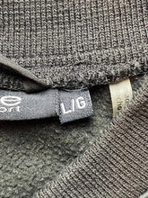 Load image into Gallery viewer, Bebe Jacket Womens Large Black Gray Sport Full Zip Bomber Fleece Activewear Lady