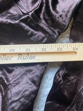 Load image into Gallery viewer, Vintage Rolls Royce Jacket Adult Extra Large Black Snaps Satin Light Up Car Mens