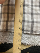 Load image into Gallery viewer, Axist Shirt Adult Large Gray Plaid Double Flap Pockets Button Up Casual Mens