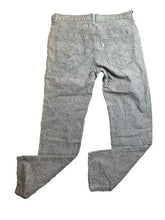 Load image into Gallery viewer, Levis Jeans Adult 33x28 Slate Blue Denim Flat Front Straus & Co Two Horse Mens