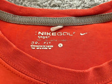 Load image into Gallery viewer, Nike Shirt Adult Large GOLF Spell Out Center Swoosh Dri Fit Sportswear Mens