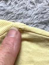 Load image into Gallery viewer, Stampede Shirt Womens Large Yellow Sailboat Sailing Artsy Boat Pullover Ladies