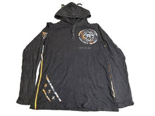 Load image into Gallery viewer, American Fighter Shirt Adult Large Black Hooded Thermal Waffle Knit Training Men