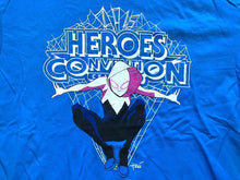 Load image into Gallery viewer, Heroes Convention X Marvel Womens Large Blue Colab Spider-Gwen Ladies