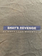 Load image into Gallery viewer, Snowshoe Shirt Adult Large Army Green Shay's Revenge Danger Snow Drifts Mens