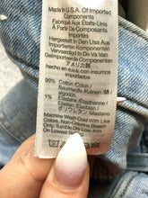 Load image into Gallery viewer, Madewell Jeans Womens 32x27.5 Blue Distressed The Perfect Vintage Denim Ladies