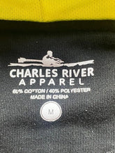 Load image into Gallery viewer, Charles River Jacket Adult Medium Black Hoodie Full Zip Capt’n Bill’s Grill Mens