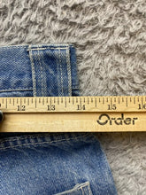 Load image into Gallery viewer, PINTAX Jeans Womens XXXS 3XS (28x27) Blue Denim Ripped Hip Hop Baggy Carpenter