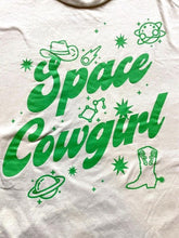 Load image into Gallery viewer, Isaac Morris Shirt Womens Extra Large Beige Space Cowgirl Boots Streetwear