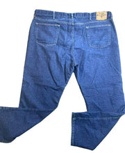 Load image into Gallery viewer, Wrangler Jeans Adult 44x30 Blue Denim Premium Comfort 85900DW Cowboy Cut Mens