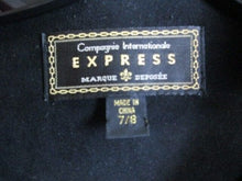 Load image into Gallery viewer, Express Compagnie International Jacket Women 7/8 Extra Large Black Blazer Pocket