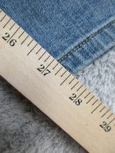 Load image into Gallery viewer, Wrangler Jeans Adult 44x29 Blue Denim Whiskered Straight Leg Stretch ZM1CSSE Men