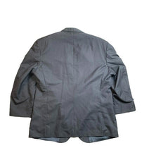 Load image into Gallery viewer, Versini Suit Coat Mens 52R W50 Black Single Breasted 100% Wool Sport Blazer