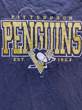 Load image into Gallery viewer, Pittsburgh Penguins Shirt Adult Extra Large Black NHL Hockey Sportswear Mens