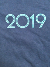 Load image into Gallery viewer, Disney Parks Sweatshirt Adult Large Navy 2019 Mickey Mouse & Friends Hoodie Mens