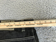 Load image into Gallery viewer, RIC Shorts Adult 38x14.5 Black Denim Bermuda Baggy Skater Urban Jean Mens