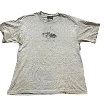 Load image into Gallery viewer, Yough River Shirt Adult Large Gray White Water Adventures Rafting Survival Mens