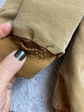 Load image into Gallery viewer, Vintage Carhartt Jacket Adult 4XL Tan Zip Bomber Detroit Style Quilt Lined Chore