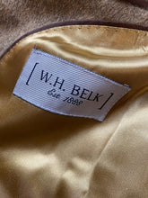 Load image into Gallery viewer, W. H. Belk Sport Coat Mens 44 REG Tan 100% Cashmere Single Breasted Suit Blazer