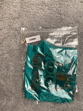 Load image into Gallery viewer, Harley Davidson Shirt Womens Large Teal Green Boots on Fire Wisconsin Motorcycle
