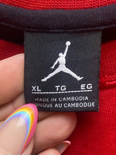 Load image into Gallery viewer, Nike Air Jordan Shirt Mens Extra Large Red Black Jumpman Raglan Athleisure