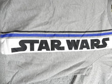 Load image into Gallery viewer, Star Wars Sweatshirt Womens Extra Large Gray Spell Out Sweater Disney Pullover