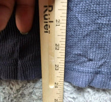 Load image into Gallery viewer, Lucky Brand Shirt Women Large Navy Waffle Knit Thermal Showdown Card Lightweight