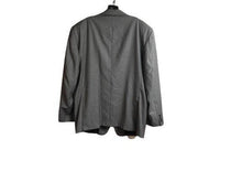 Load image into Gallery viewer, Jos A Bank Sport Coat Mens 48R Gray Single Breasted 100% Wool Suit Blazer