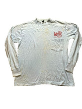 Load image into Gallery viewer, VTG The Mogul Steak House Shirt Adult Medium Single Stitch 70s 80s Blue Mens