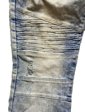 Load image into Gallery viewer, Southpole Jeans Adult 36x30 Blue Denim Skinny Grunge Distressed MCMXCI Mens