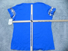 Load image into Gallery viewer, Dale Earnhardt Jr Shirt Womens 2XL NASCAR #88 Blue Silver Car Racing Ladies