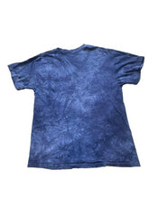 Load image into Gallery viewer, The Mountain Shirt Adult Medium Blue Peace Sign USA Flag Tie Dye Streetwear Mens