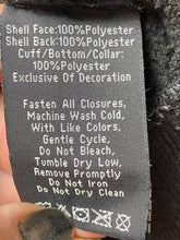 Load image into Gallery viewer, Bebe Jacket Womens Large Black Gray Sport Full Zip Bomber Fleece Activewear Lady